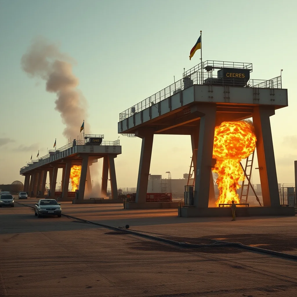 Ukraine Reportedly Bombs Russian Oil Terminal Which is Part of Deal to Lower Price of Diesel in the US Hours After Trump’s Deal with Putin | TOC News editorial image