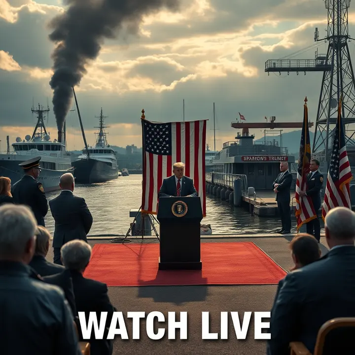 Trump Announces New Navy Shipyard in Maryland