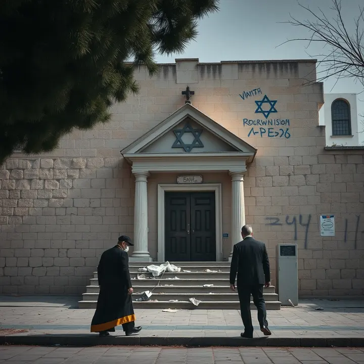 Jerusalem Synagogue Vandalized on Yom Kippur