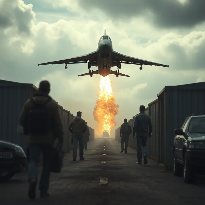UK Airbase on High Alert After Arrests for Suspected Explosives Offenses