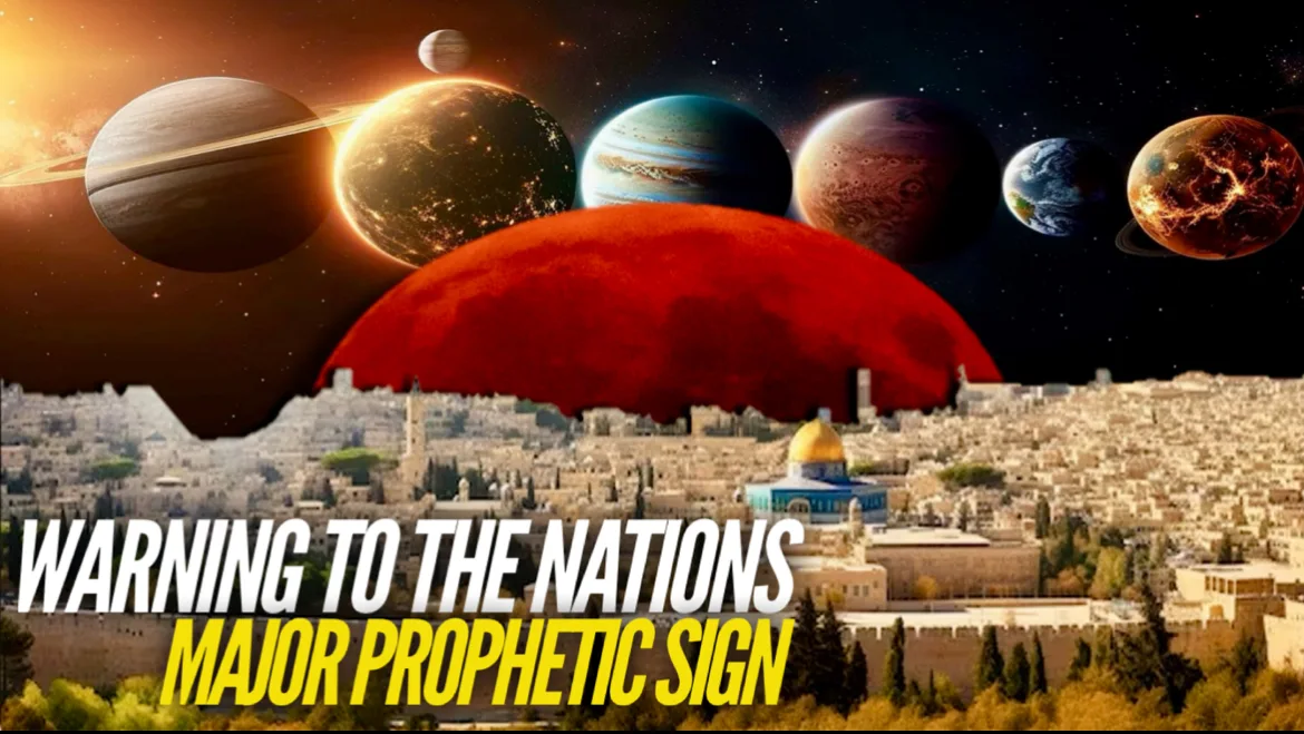 BLOOD MOON ON JEWISH FESTIVAL, PLANETARY ALIGNMENT REVEALS MAJOR PROPHECY ABOUT TO COME TO PASS!