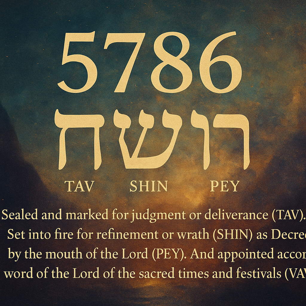 5786 Jewish New Year