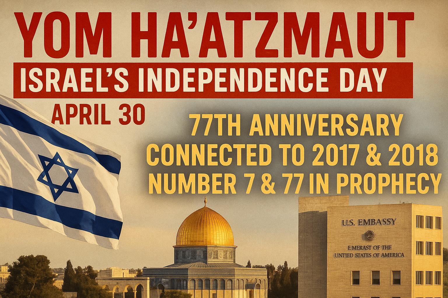 Israel 77th annivsary