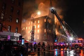 NYC Dream: Massive Fires, Red Sky, Tidal Wave (July 20th 2020)