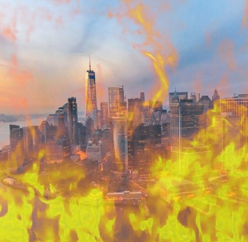 NYC Prophetic Dream: NYC Engulfed In Flames