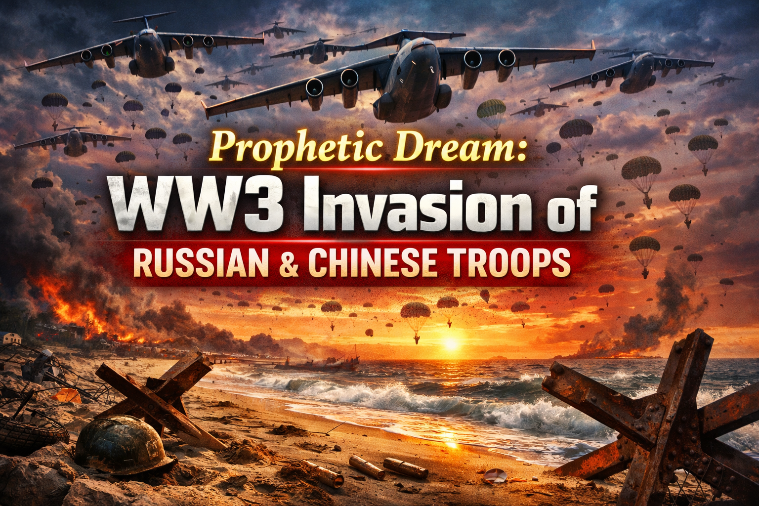Prophetic Dream Warning For August & May 2026 WW3 Invasion