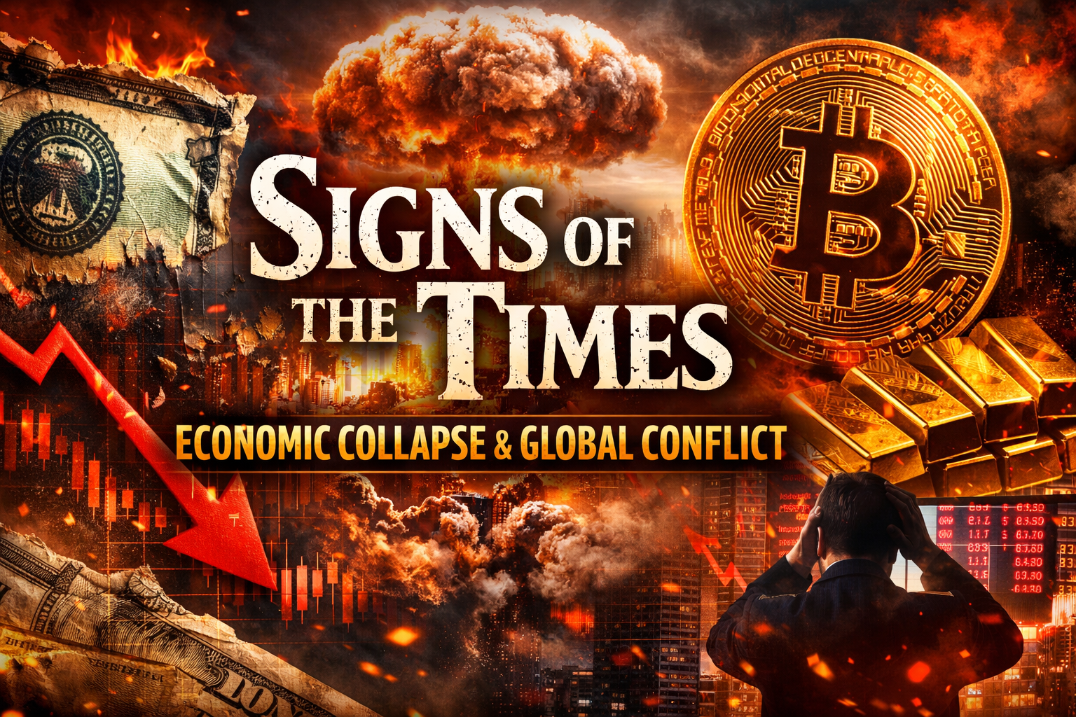 Signs of the Times: Economic Collapse, Global Conflict, and God’s Word