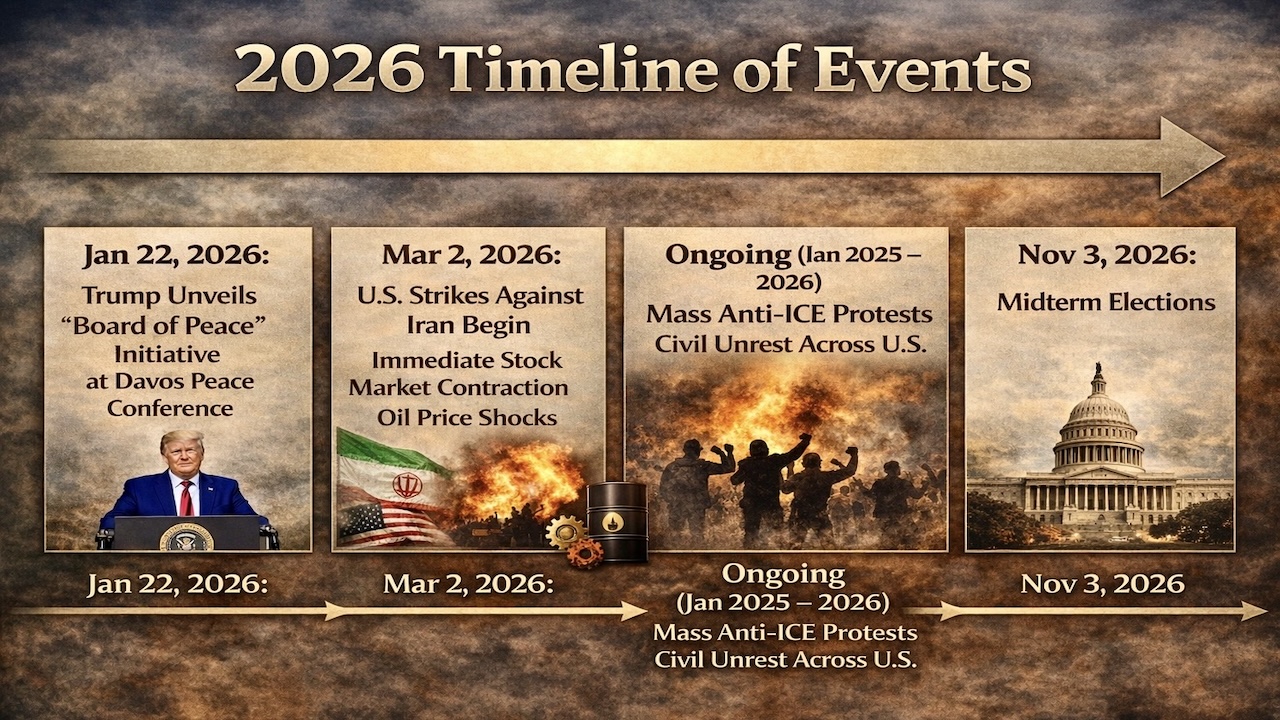 2026 Prophetic Timeline of Events (So Far)