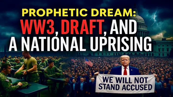 This Dream Shook Me to the Core — A Warning for America: WWIII, Draft, and National Uprising