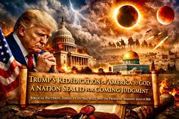 Trump’s Rededication of America to God: A Nation Sealed for Coming Judgment | Biblical Patterns, Israel’s Cent